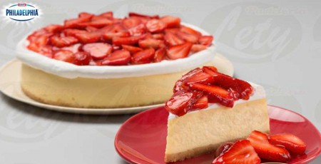 CHEESECAKE DE FRESA